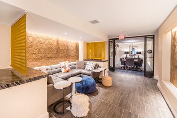 Coworking lounge