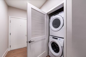 Full-sized washer and dryer