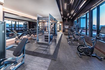 State-of-the-art fitness center