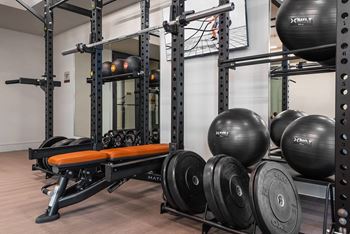 State-of-the-art fitness center