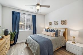 Napa apartment for rent - Model bedroom at The Braydon Apartments in Napa CA