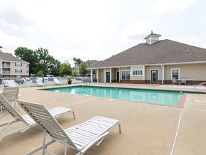 Portsmouth apartment for rent - Outdoor pool at Whispering Oaks Apartments in Portsmouth VA