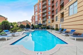 Alexandria apartment for rent - Outdoor swimming pool at Bradley Braddock Road Station Apartments in Alexandria VA