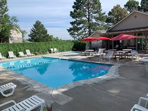 Lakewood apartment for rent - Pool at The Pines Apartments in Lakewood CO