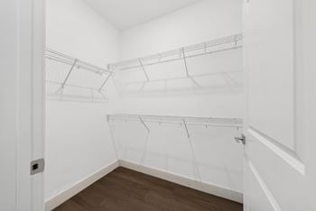 Oversized closet