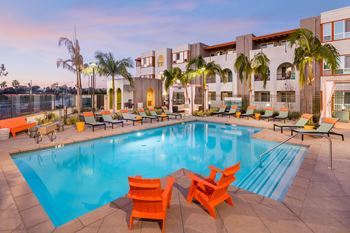 Resort-style pool