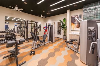 State-of-the-art fitness center