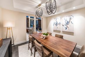 Kirkland apartment for rent - Social Lounge Dining Room at North at Totem Lake Apartments in Kirkland WA