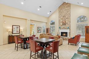 Fort Worth apartment for rent - Social lounge at Ironwood Crossing Apartments and Townhomes in Fort Worth TX
