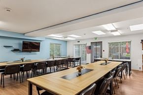 Bellingham apartment for rent - Social lounge at Woodrose Senior Affordable Apartments in Bellingham WA