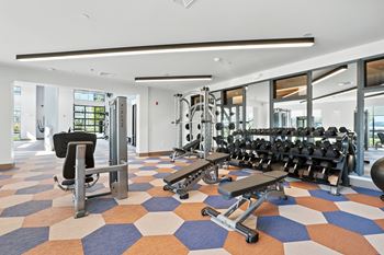 State-of-the-art fitness center