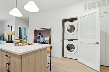 Full-size washer and dryer