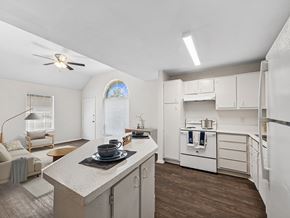Houston apartment for rent - Townhome kitchen at Tidwell Estates in Houston TX