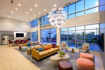 Resident social lounge