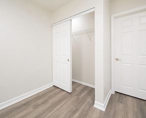 San Diego apartment for rent - Vacant Bedroom Closet at il Palazzo Apartments in San Diego CA