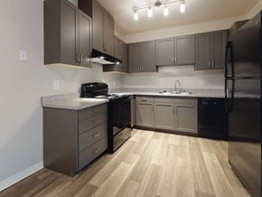 National City apartment for rent - Vacant Two Bedroom Kitchen Wide at Park Villas Apartments in National City CA