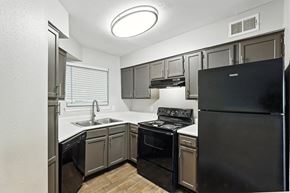 Nashville apartment for rent - Vacant unit kitchen at Newport Apartment Homes in Nashville TN