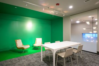 Green screen room for creators