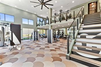 Fitness center with crossfit® studio