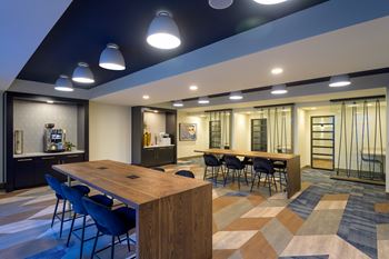 Coworking lounge