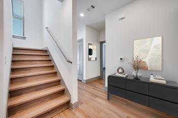 Wood-style plank flooring
