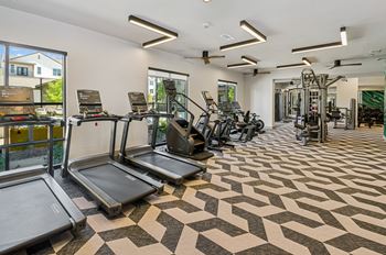 State-of-the-art fitness center