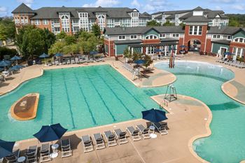 Large swimming pool