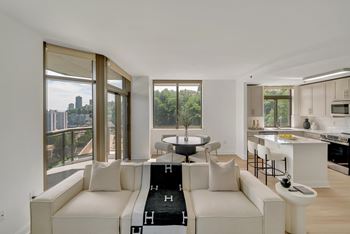 Private balconies in select residences