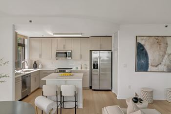 Gourmet kitchens with breakfast bars