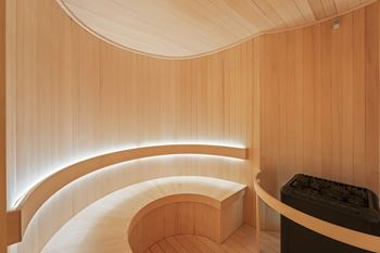 Steam room and sauna
