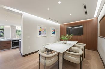 Business center and conference room
