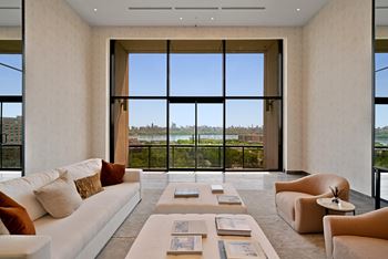 Panoramic manhattan skyline views