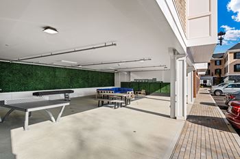 Outdoor community lounge
