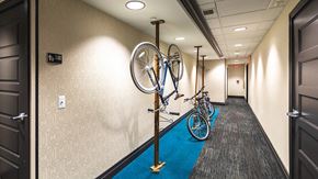 Detroit apartment for rent - Bike stand1 at The Malcomson, Michigan