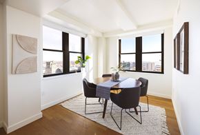 Detroit apartment for rent - Two bedroom penthouse dining area at Book Tower, Michigan, 48226