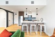 Detroit apartment for rent - Kitchen table top at The Press/321, Detroit, MI, 48226