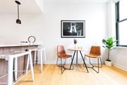 Detroit apartment for rent - table and chair at The Press/321, Detroit, MI