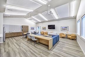 St Croix Falls apartment for rent - A conference room with a long table and chairs.