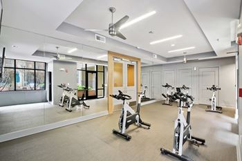 Recreation room (yoga, spin bikes, and fitness on-demand)