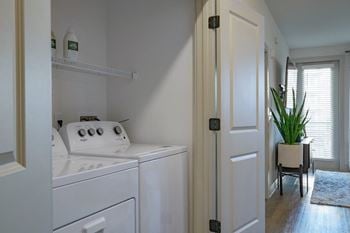 Washer & dryer in each unit