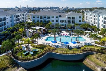 Drone pool view