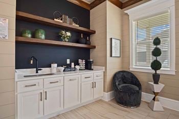 Luxe clubhouse lounge w/ entertainment areas
