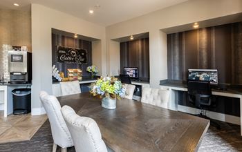 Business center & private conference rooms
