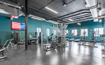 State-of-the-art fitness center