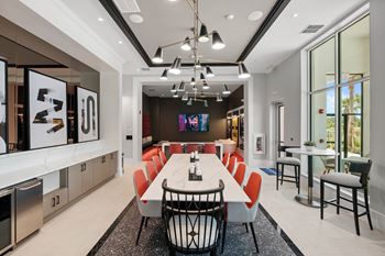 Modern dining room