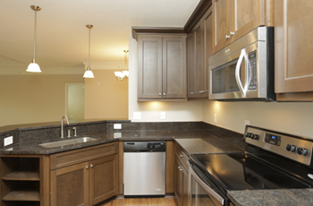 Espresso brown or white cottage style cabinets