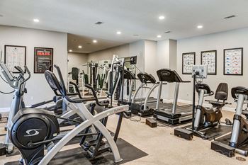 24 Hour fitness gym with free weights