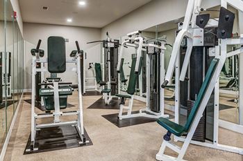 24 Hour fitness gym with free weights