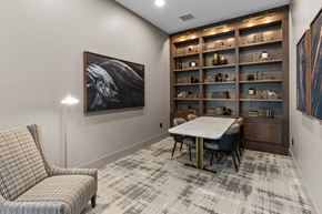 Bozeman apartment for rent - the residence on lamar apartment homes leasing office dining room