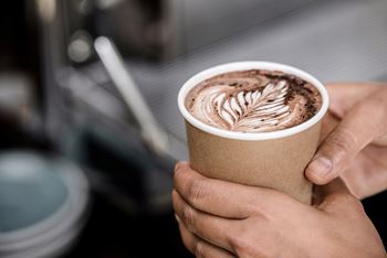 Complimentary coffee bar